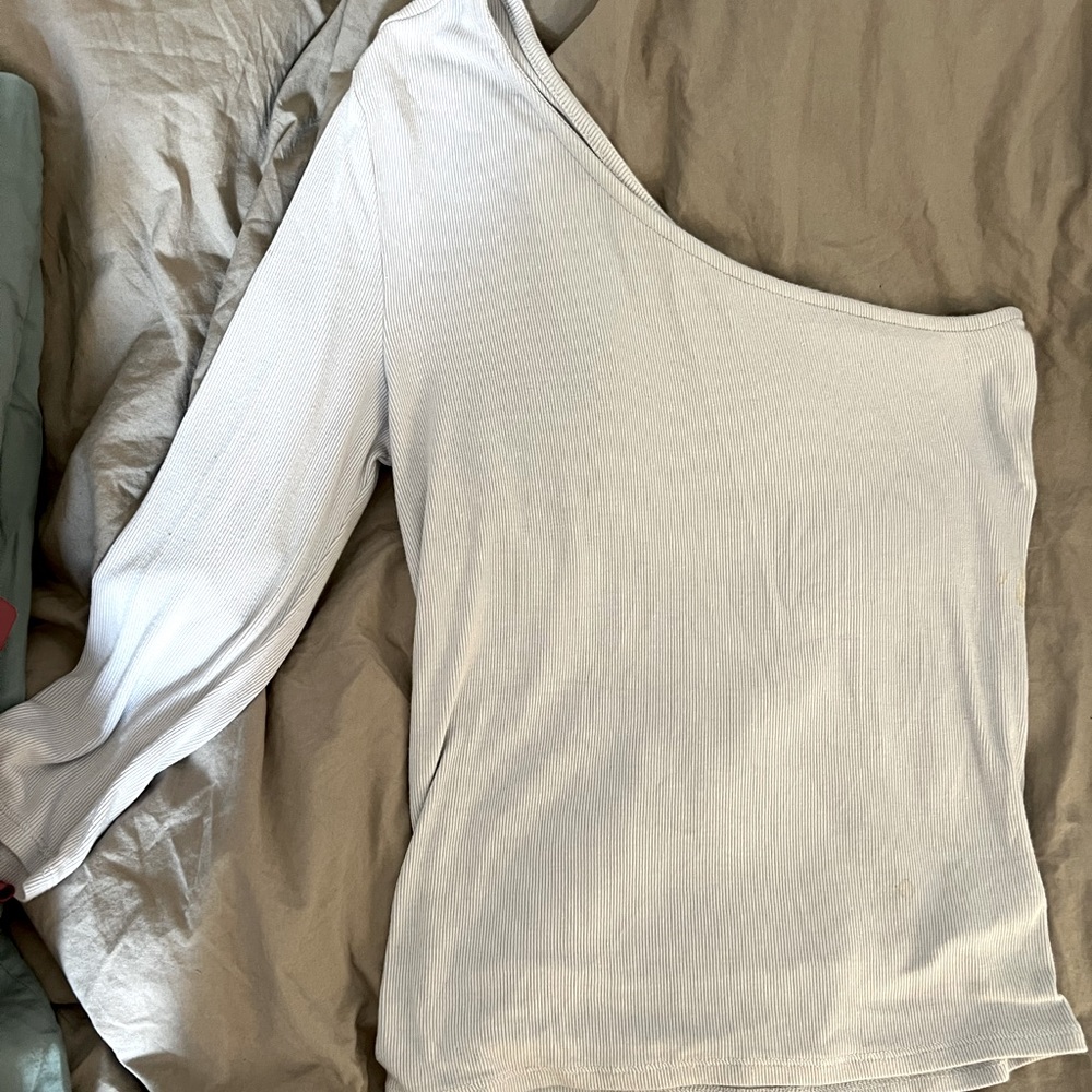 Half sleeveless light Blue top